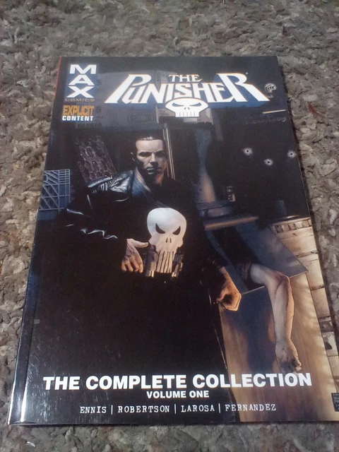 PUNISHER MAX: THE COMPLETE COLLECTION - Paperback, by Ennis Garth - Acceptable