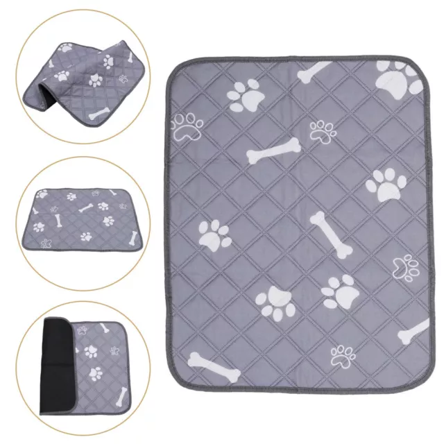 2 Pcs Hunde-Pipi-Pads Pet Pee Waschbare Pinkelpads Für Trainingspads