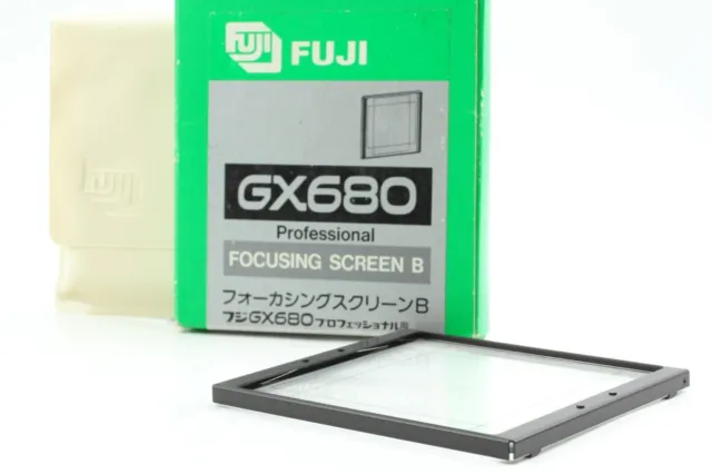 [MINT in Box] Pantalla de enfoque profesional Fuji Fujifilm GX680 B de JAPÓN