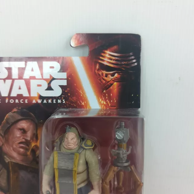 Disney Hasbro 2015 Star Wars The Force Awakens Unkar Plutt 3.75 Inch 3