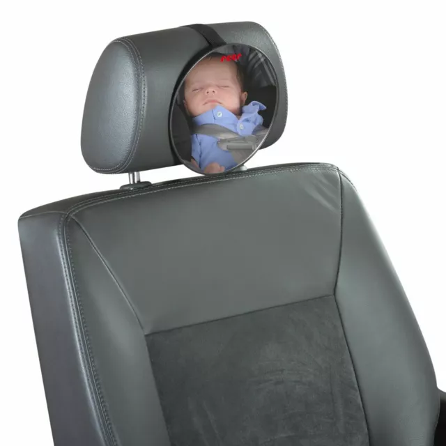 reer SafetyView Sicherheitsspiegel Baby-Rücksitzspiegel Rückspiegel