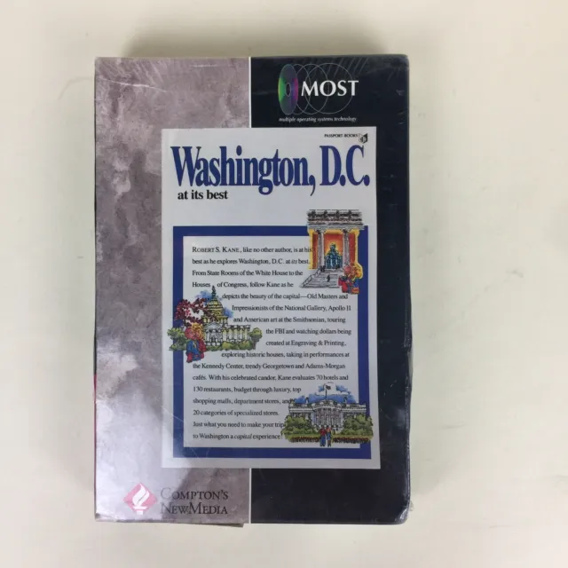Passport Books Washington, DC At Its Best CD-Rom Compton’s New Media MMCD Travel