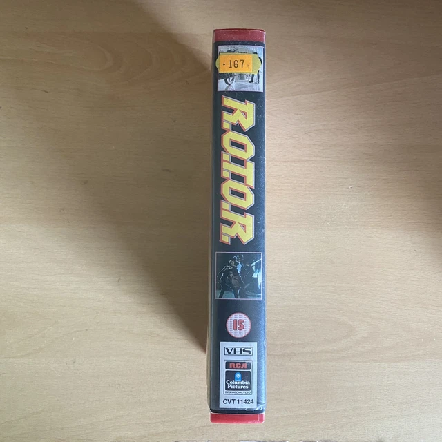 Rca Rotor R.O.T.O.R. 1987 ROTOR Cullen Blaine Vhs Original Science Fiction Rca ...