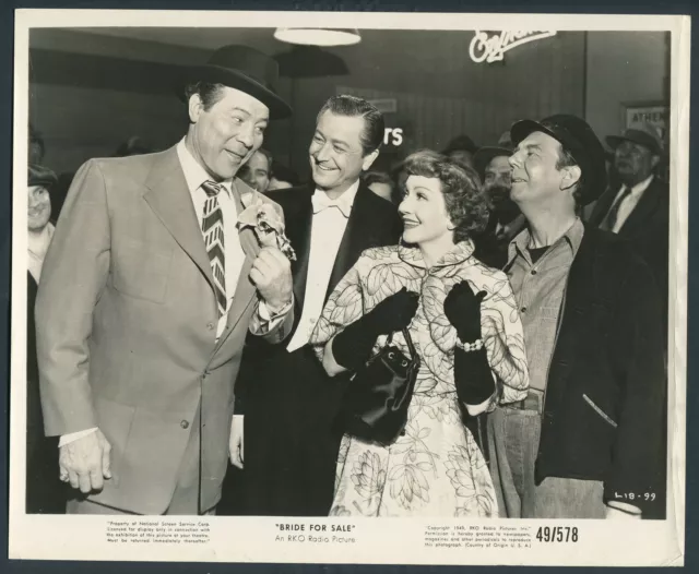 Bride For Sale ’49 CLAUDETTE COLBERT ROBERT YOUNG MAX BAER GUS SCHILLING GLOVES