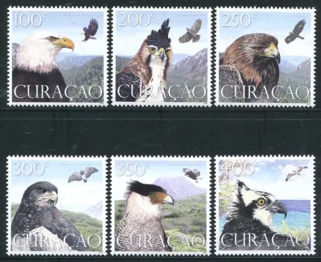 Curacao 2014 Eagle Bussard Birds Birds of Prey Birds of Prey 235-240 Mint Fresh MNH