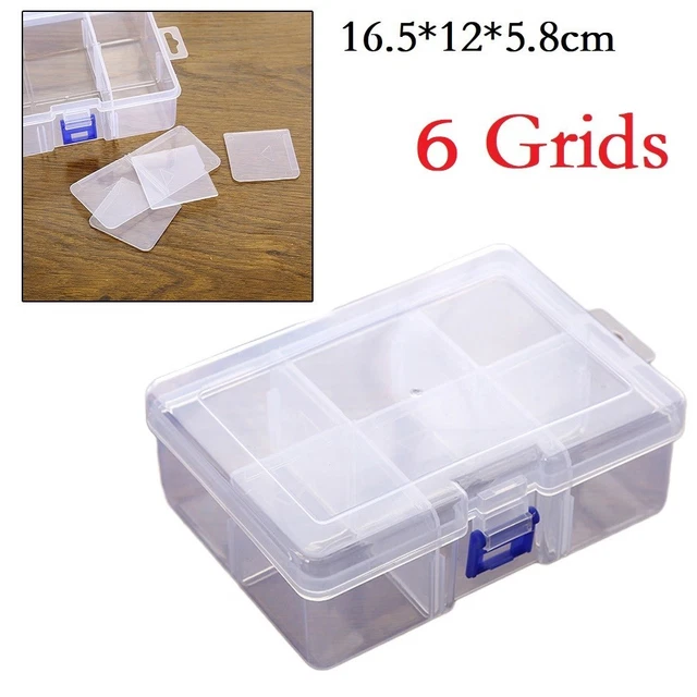 Boîte de Rangement en Plastique à 3 Couches avec Compartiments Boîte de Rangement en Plastique à 3 Couches avec Compartiments
