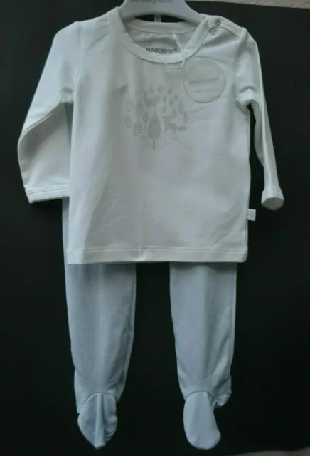 Marquise designer baby boy's 2pc set top + pants Sz 000 BNWT pyjamas  RRP$42.95
