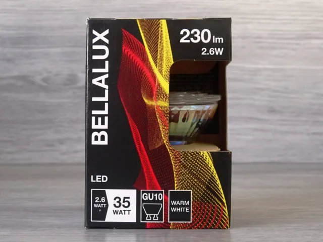 Bellalux LED Reflektor PAR16 35 GU10 Warmweiß 2,6 W Spot Strahler Leuchtmittel 3