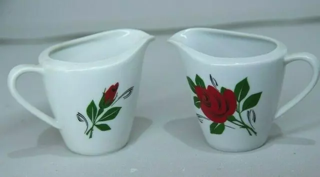 Seltmann Weiden Bavaria Germany 2 Stück  Sahnekännchen, Milchkännchen H43