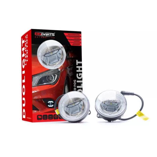 2x LED Tagfahrlicht Nebelscheinwerfer für TOYOTA PLATZ ECHO HIGHLANDER PRIUS MR2