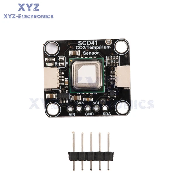 Scd40 Pcb SCD40 SCD41 CO2 Sensor de gas Temperatura Humedad Sensor Módulo ...