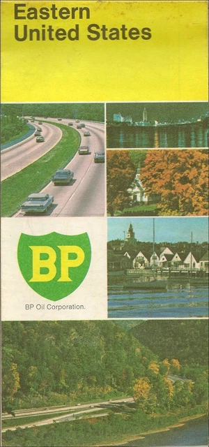 1970 BP OIL Road Map EASTERN UNITED - 1970 BP OIL Road Map EASTERN UNITED STATES.webp