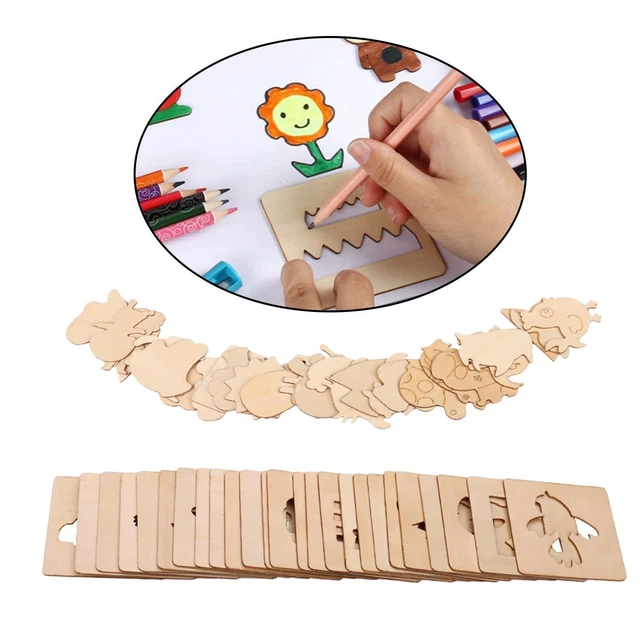 Kit Cassetta Postale In Legno Per Bambini: Da Dipingere E Decorare, Divertente Attività Creativa