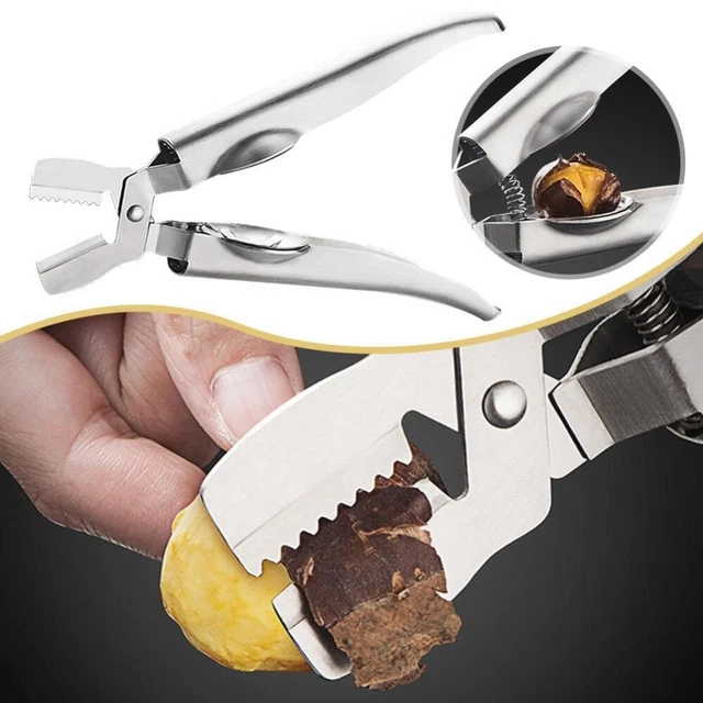 Peeler Chestnut Cracker Tool 2-in-1 Chestnut Opener Durable Nut Cutter