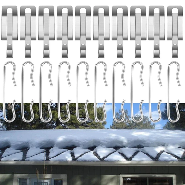 Aluminum Hooks Aluminum Clips 1 Spacer &2 Clips Per 1.8 Inches 4.6 Cm For Slate