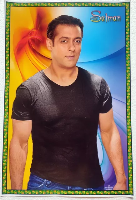 Bollywood Actor Poster Salman Khan 10.5X15.5 inch Approx