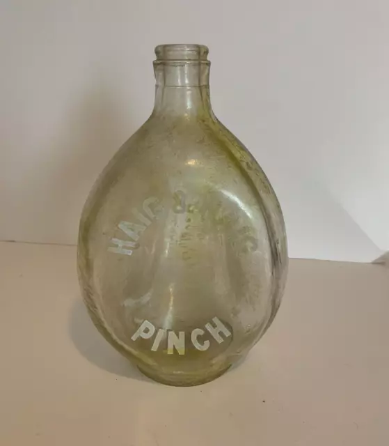 Vintage Haig & Haig Scotch Whisky Whiskey Pinch Dimple Bottle Scotland EMPTY