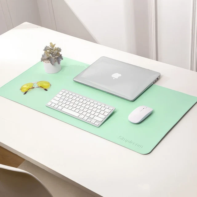 Simplecom MA084 Desk Mouse Pad Non-Slip PU Leather 80x40cm