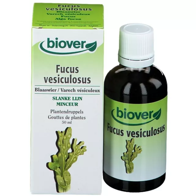 Iode Fucus vesiculosus "Varech vésiculeux" teinture mère 50 ml biover