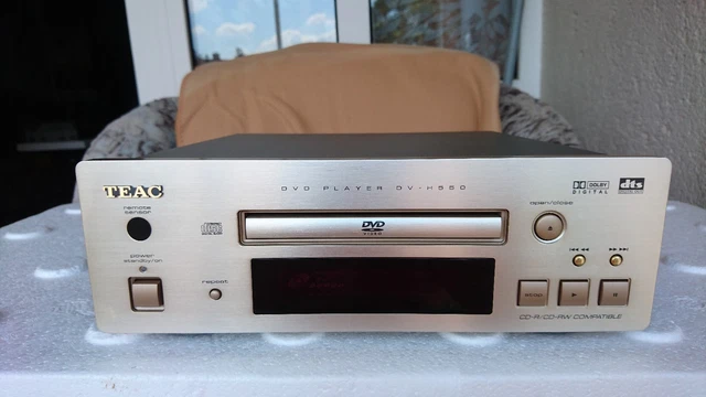TEAC DVDプレーヤー DV-H350 TEAC DV H350 & TEAC A-H300 - YouTube