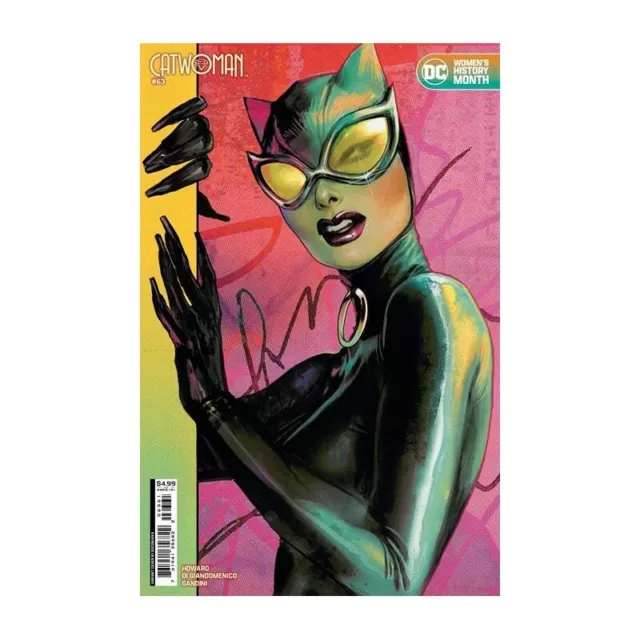 Catwoman -63 Cvr D Sozomaika Womens History Month Card Stock Var--Dc Comics--