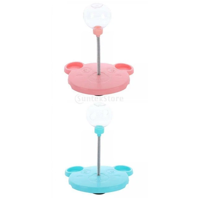 2Pcs Funny Dog Cat Slow Feeder Toy For Pet Training Exercise