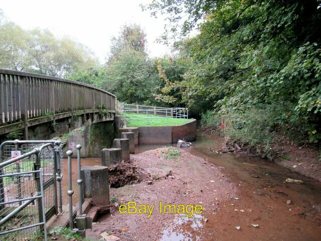 Photo 6x4 The River Rea and weir near Popes Lane  c2021