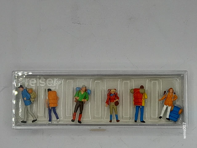 Preiser 10113 H0 Tramper – Modellfigur Für Modelleisenbahn, Maßstab H0