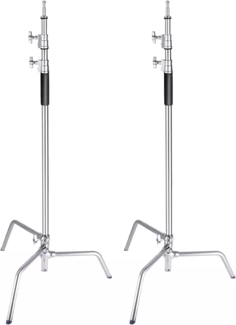 Neewer Heavy Duty Century Stand Photo Video  300cm | Pack Of Two | UK Delivery