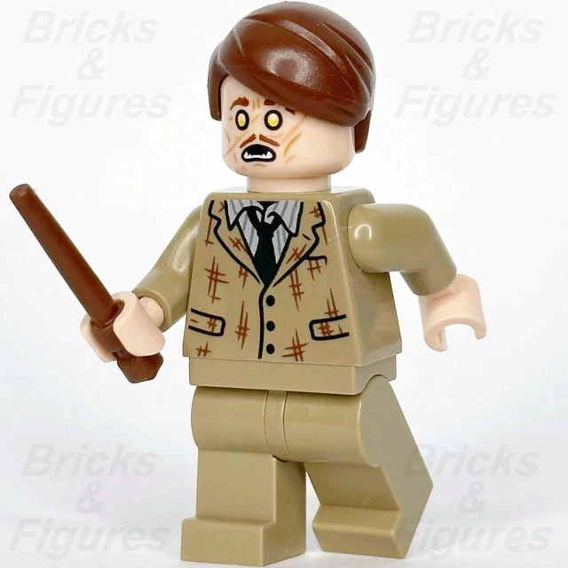 LEGO® Harry Potter Professor Remus Lupin Minifigure 76407 hp367 Werewolf Wizard LEGO® Harry Potter Professor Remus Lupin Minifigure 76407 hp367 Werewolf Wizard