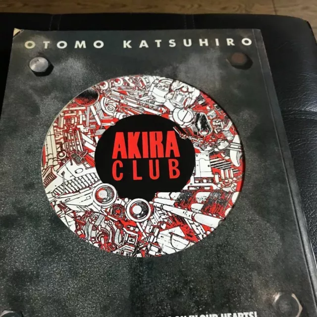 Akira club Katsuhiro Otomo ILLUSTRATIONS Art book OOP - JAPAN