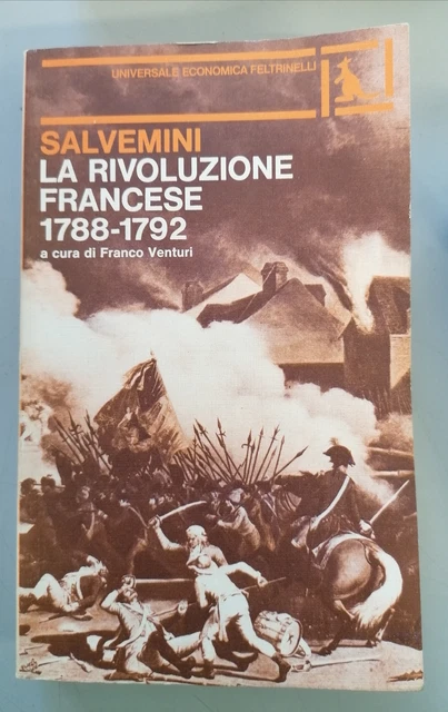 rivoluzione francese 1788-1792 ristampa 1979 salvemini
