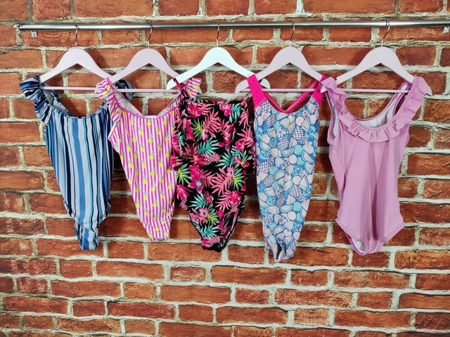 Girls Bundle Age 8-9 Years Primark George Etc Swimming Costume One Piece 134Cm