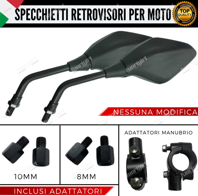 Specchietti Moto Manubrio 90486 COPPIA SPECCHIETTI RETROVISORI