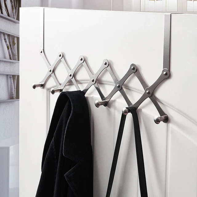 Over The Door Hanger Hook Hat Coat Rack Clothes Towel Holder Bathroom Organizer