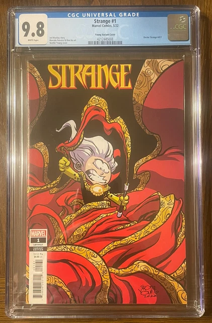 Strange #1  Skottie Young Variant  Clea Doctor Strange  1st Print CGC 9.8 Marvel