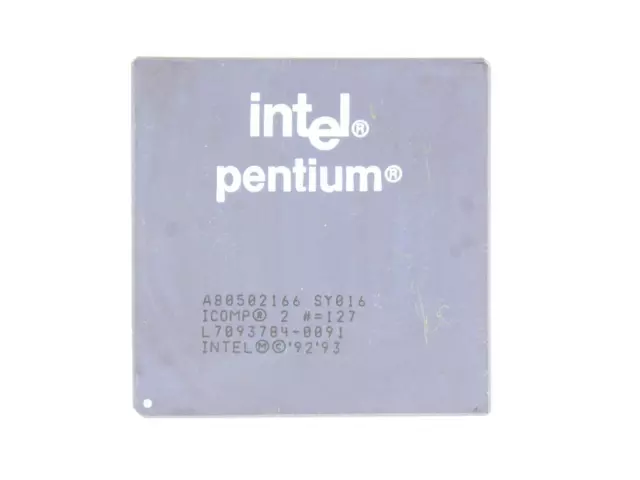 Intel Pentium A8050216 166MHz CPU Processor SY016