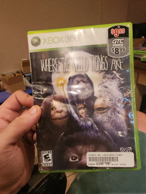 Where the Wild Things Are (Microsoft Xbox 360, 2009) Broken CAse
