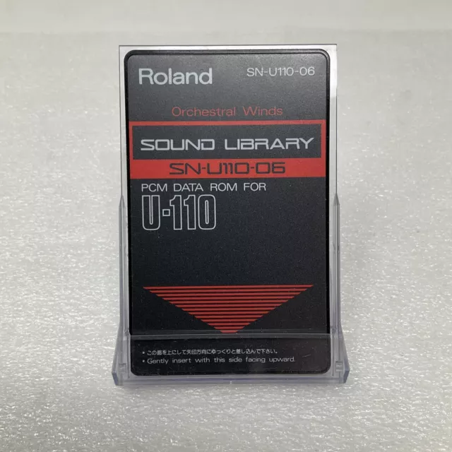 Roland Sound Library Sn-U110-06 Orchestral Winds - Pcm Data Rom