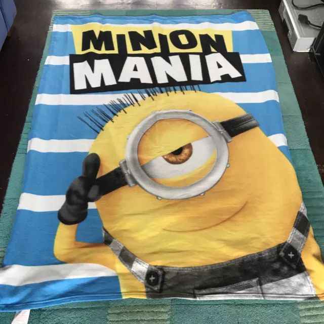 Manta de lana para niños y niñas Despicable Me 3 Minions