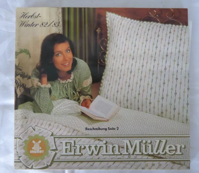 Auflösung:Fundzustand-Original Erwin Müller-Katalog von 1982-83--Vintage-Selten