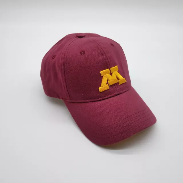 U of Minnesota Adidas Baseball Cap Hat Adjustable Hook and Loop Collegiate