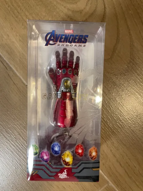 Hot Toys Avengers End game Iron man Nano GAUNTLET keychain