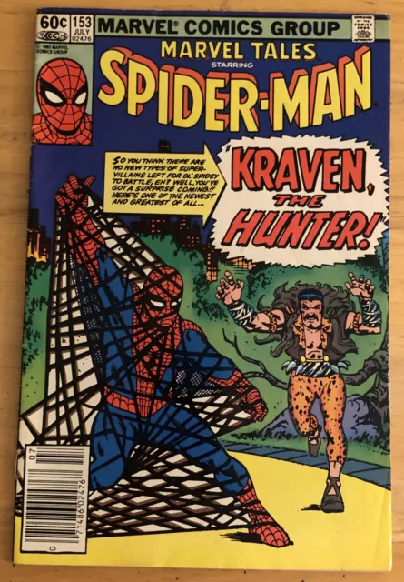 Marvel Tales #153; Lee Story, Ditko Art Reprint Amazing 15 1st Kraven; GI JOE Ad