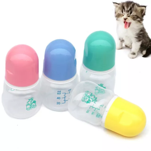 Kit de botella de alimentación para cachorro gatito seguridad silicona mascota lactancia agua leche FeNHUK