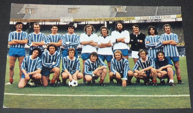 Carte Postale Vintage FC Barcelone – Johan Cruyff, Saison 1974-1975