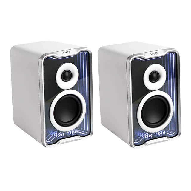 EDIFIER QR30 BLUETOOTH V5.4 Desktop Bookshelf Gaming Speakers Hi-Fi ...