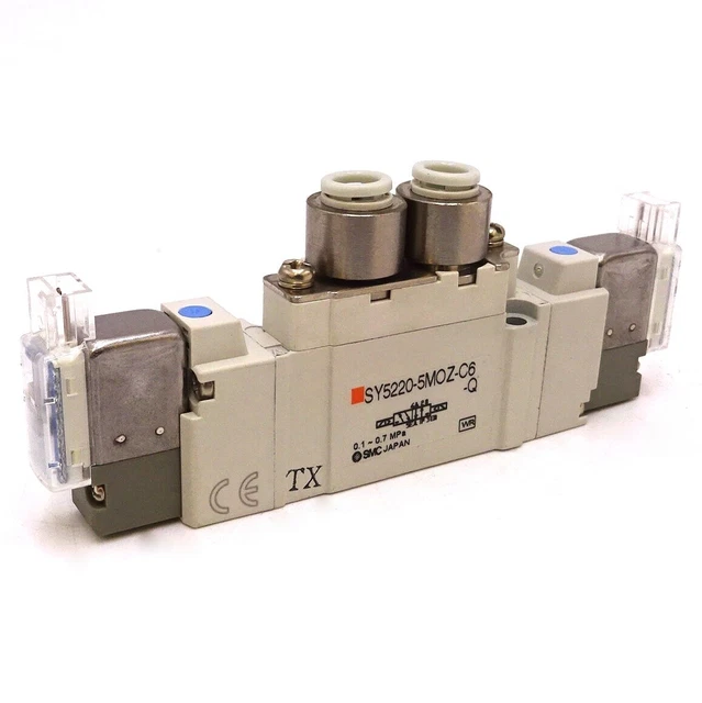 Valvola pilota 5/2 SY5220-5MOZ-C6 SMC 24VDC *Nuova*