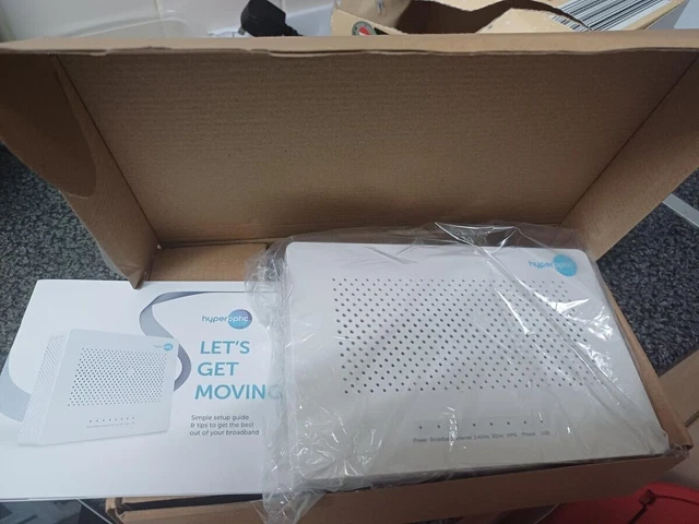 HYPEROPTIC Router - ZTE ZXHN H298A Home Gateway 1 Gbps Speed /  Fibre / Modem