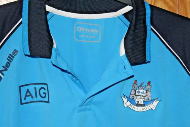 Dublin Ath Cliath GAA O'Neills Football Team Gaelic Shirt Top Mens Size 2XL XXL 2